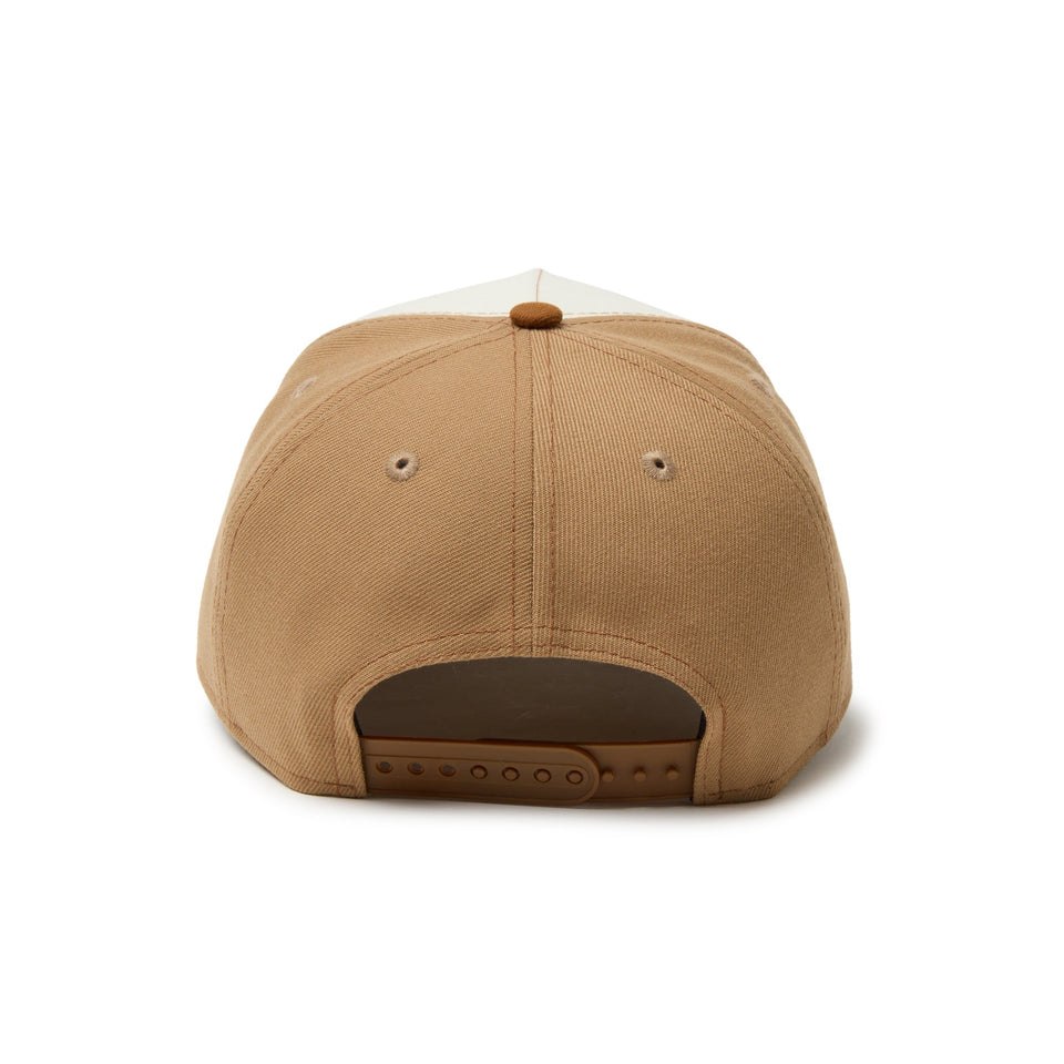 9FORTY A - Frame Pancakes ロサンゼルス・ドジャース トーステッドピーナッツ/ワインコーク カーキバイザー - 14388666 - OSFM | NEW ERA ニューエラ公式オンラインストア
