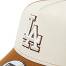 9FORTY A - Frame Pancakes ロサンゼルス・ドジャース トーステッドピーナッツ/ワインコーク カーキバイザー - 14388666 - OSFM | NEW ERA ニューエラ公式オンラインストア