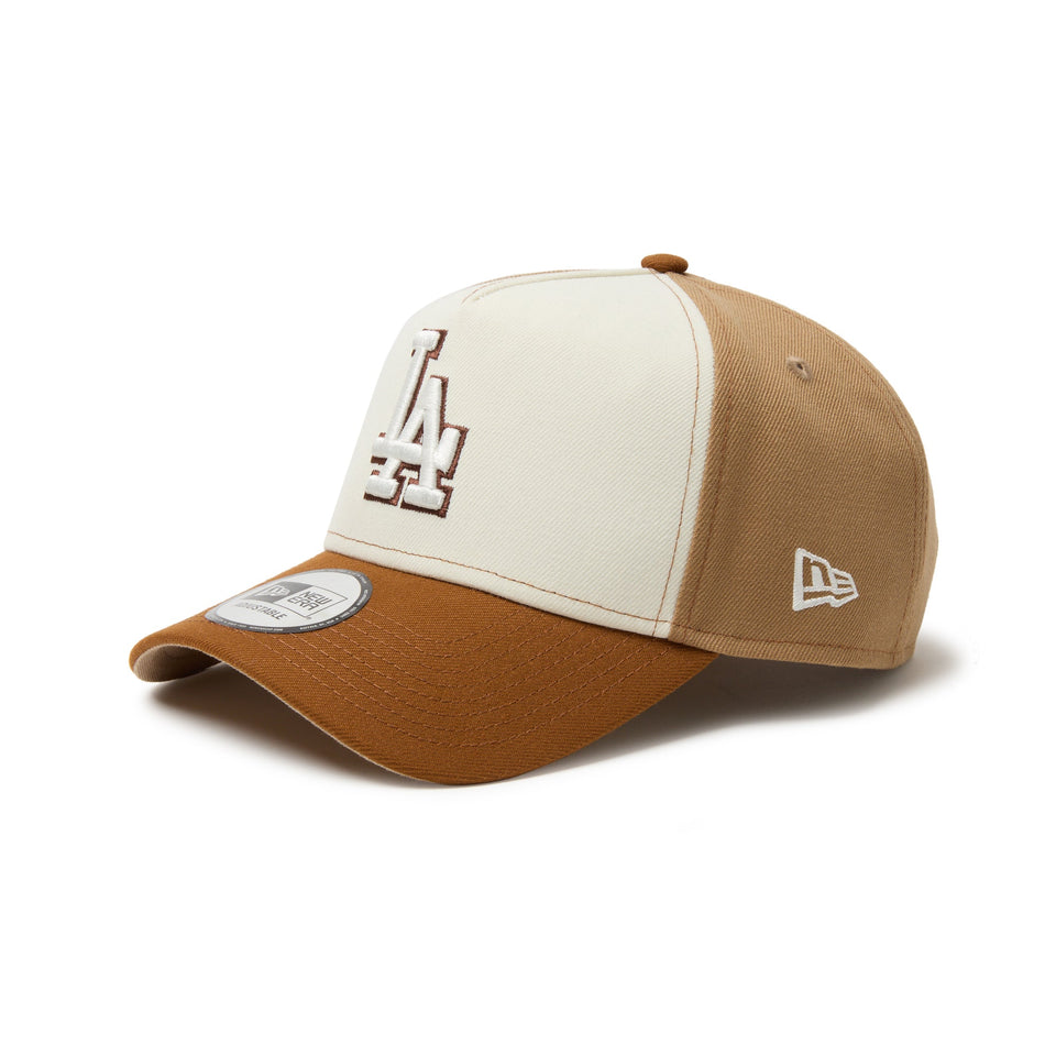 9FORTY A - Frame Pancakes ロサンゼルス・ドジャース トーステッドピーナッツ/ワインコーク カーキバイザー - 14388666 - OSFM | NEW ERA ニューエラ公式オンラインストア