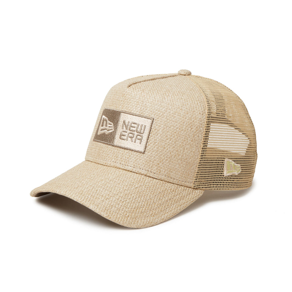 9FORTY A - Frame トラッカー Paper ボックスロゴ ベージュ | ゴルフ - 14391386 - OSFM | NEW ERA ニューエラ公式オンラインストア