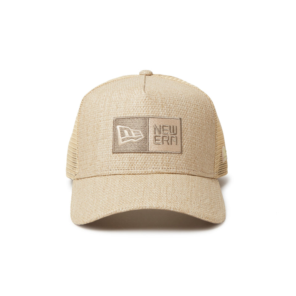 9FORTY A - Frame トラッカー Paper ボックスロゴ ベージュ | ゴルフ - 14391386 - OSFM | NEW ERA ニューエラ公式オンラインストア