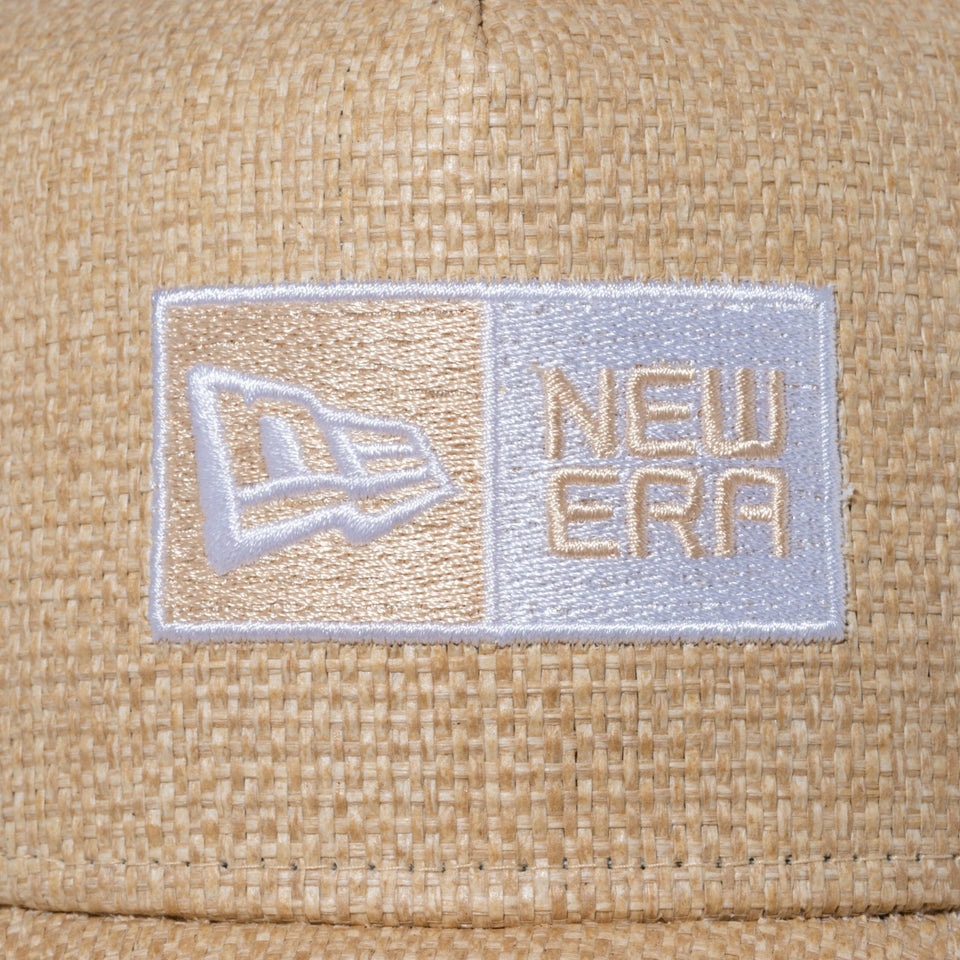 【ゴルフ】9FORTY A-Frame トラッカー Paper Box Logo ナチュラル - 14109225-OSFM | NEW ERA ニューエラ公式オンラインストア