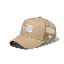 【ゴルフ】9FORTY A-Frame トラッカー Paper Box Logo ナチュラル - 14109225-OSFM | NEW ERA ニューエラ公式オンラインストア
