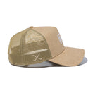 【ゴルフ】9FORTY A-Frame トラッカー Paper Box Logo ナチュラル - 14109225-OSFM | NEW ERA ニューエラ公式オンラインストア