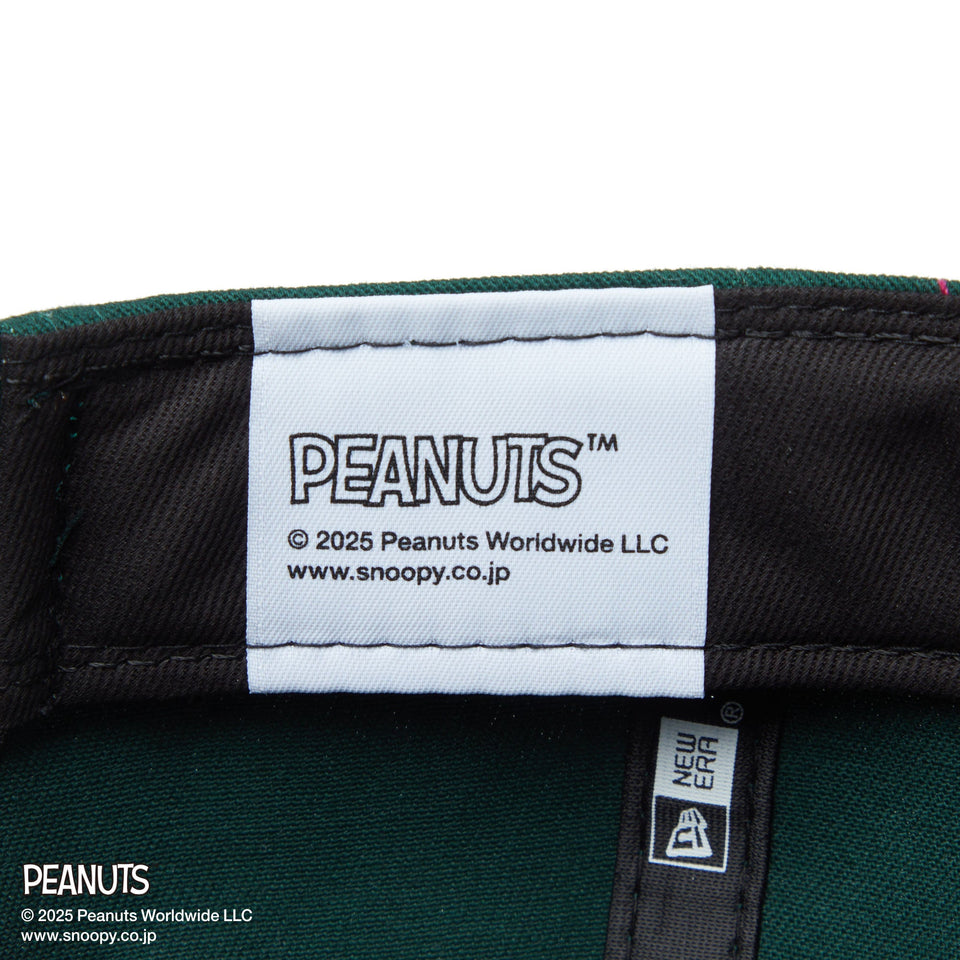 9FORTY A-Frame PEANUTS ピーナッツ スヌーピー ホワイト/ダーク
