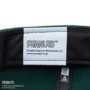 9FORTY A - Frame PEANUTS ピーナッツ スヌーピー ホワイト/ダークグリーン - 14344535 - OSFM | NEW ERA ニューエラ公式オンラインストア