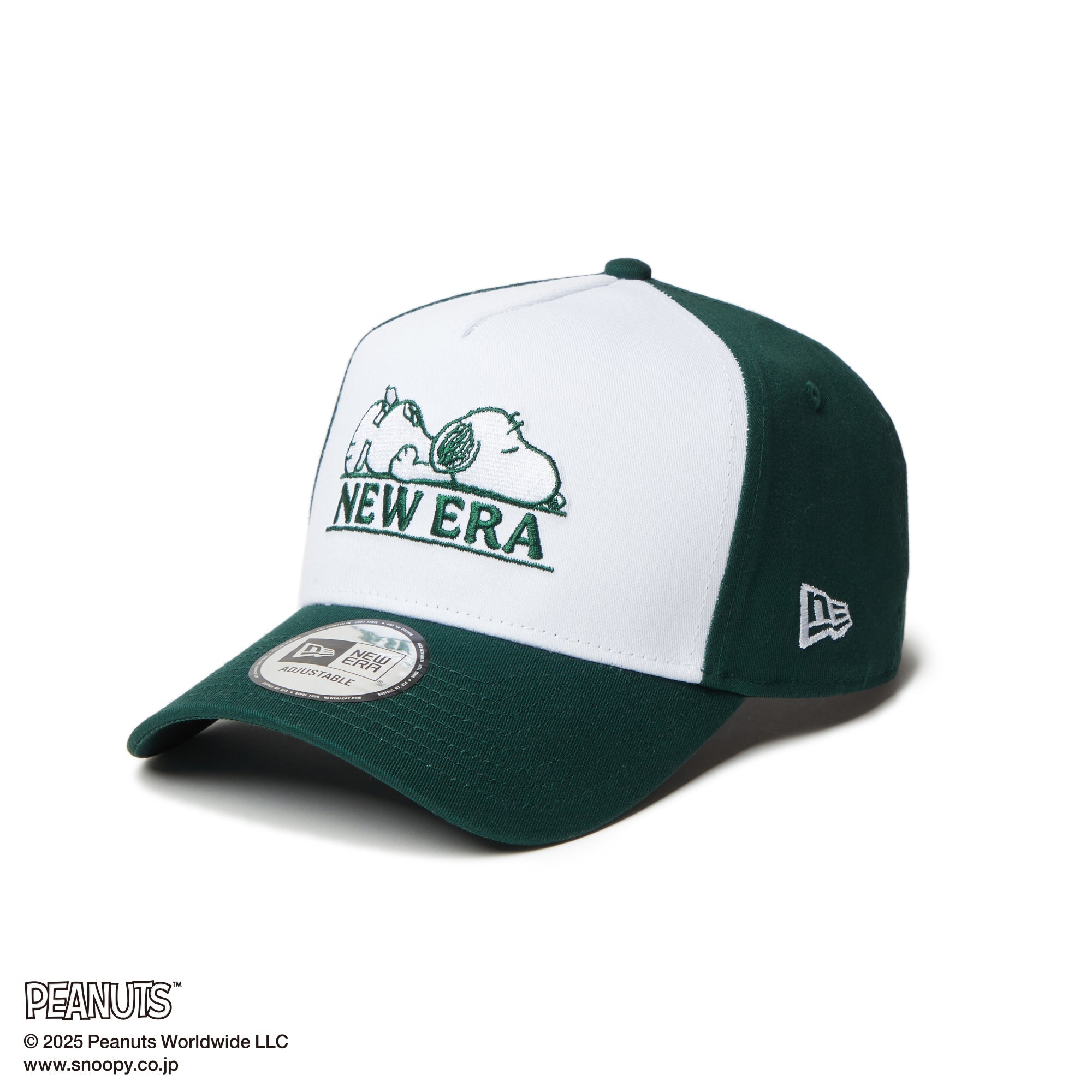 9FORTY A-Frame PEANUTS ピーナッツ スヌーピー ホワイト/ダーク