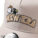【ゴルフ】9FORTY A - Frame トラッカー PEANUTS ピーナッツ アーチロゴ ストーン - 14432172 - OSFM | NEW ERA ニューエラ公式オンラインストア