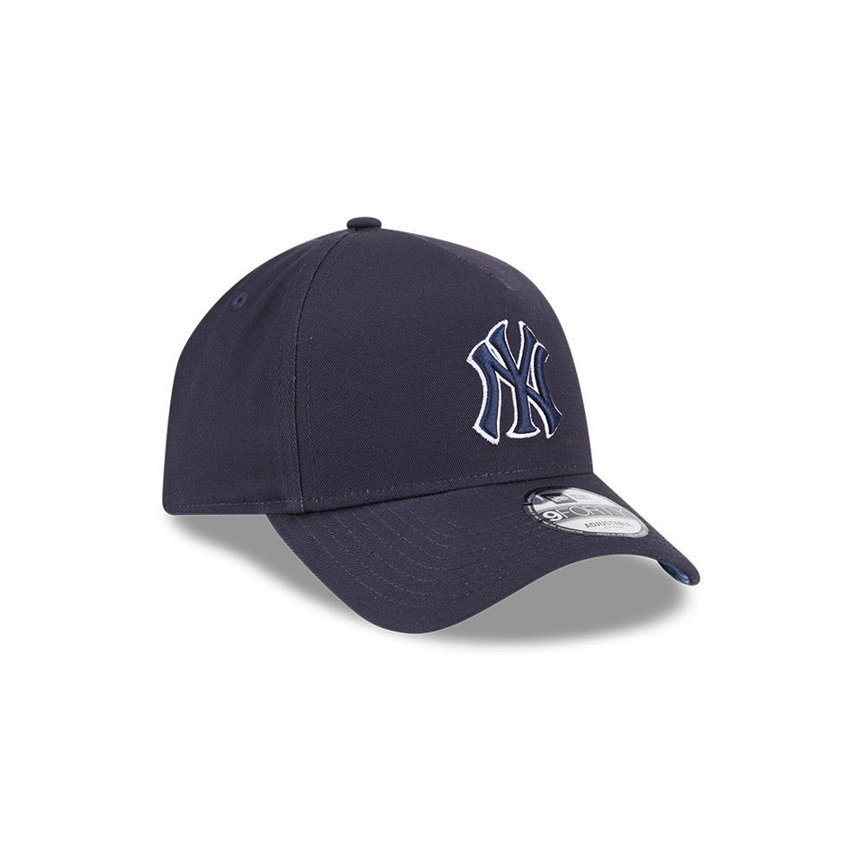 9FORTY A - Frame Plaid Infill ニューヨーク・ヤンキース ネイビー - 14694466 - OSFM | NEW ERA ニューエラ公式オンラインストア