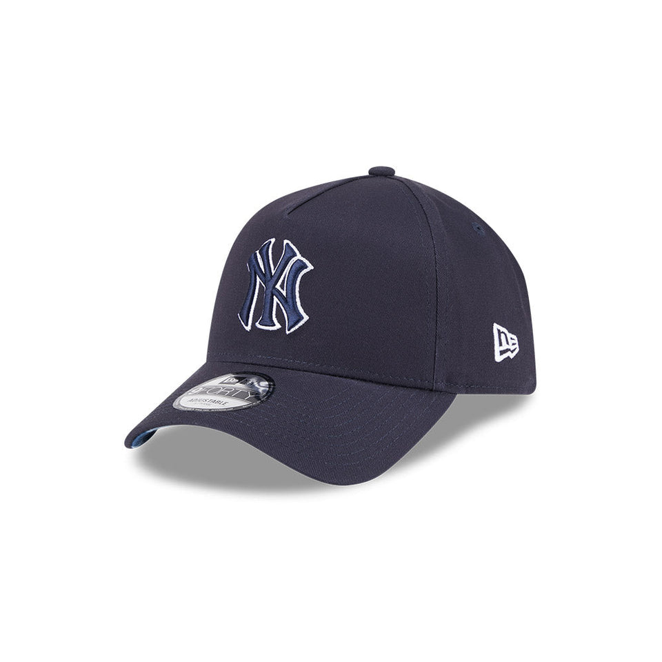 9FORTY A - Frame Plaid Infill ニューヨーク・ヤンキース ネイビー - 14694466 - OSFM | NEW ERA ニューエラ公式オンラインストア