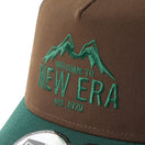 9FORTY A - Frame トラッカー REPREVE ウォルナット ダークグリーンバイザー | アウトドア - 14668942 - OSFM | NEW ERA ニューエラ公式オンラインストア