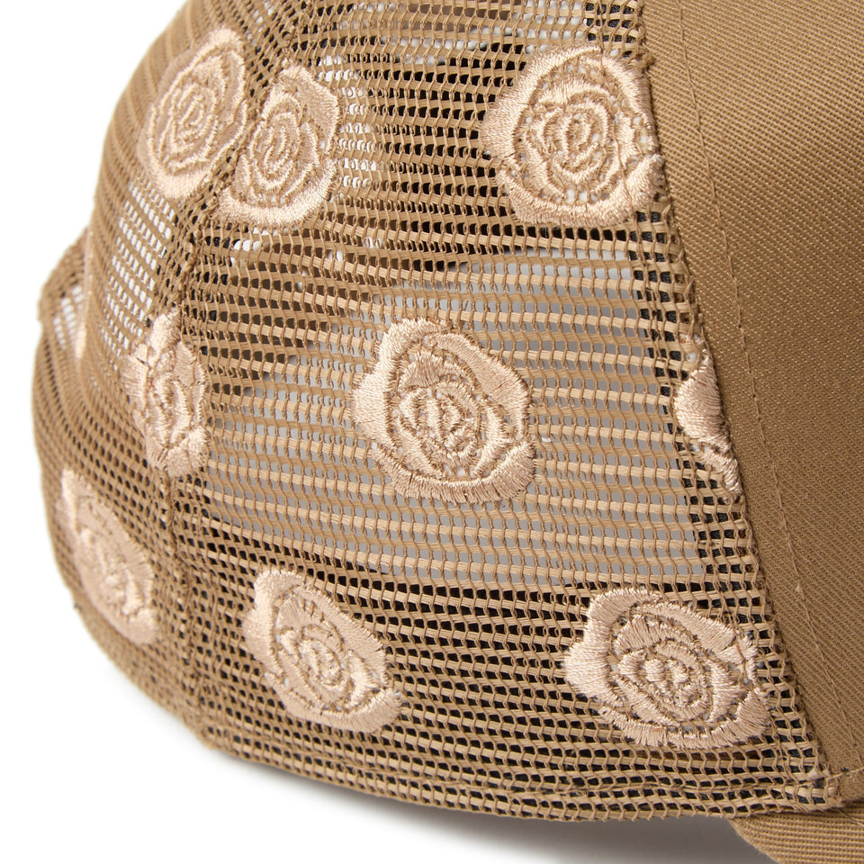 9FORTY A - Frame トラッカー Rose Trucker ボックスロゴ カーキ - 14667851 - OSFM | NEW ERA ニューエラ公式オンラインストア