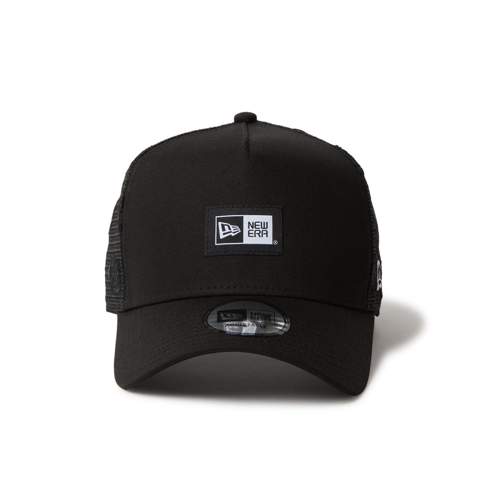 9FORTY A-Frame トラッカー Rose Trucker ボックスロゴ ブラック
