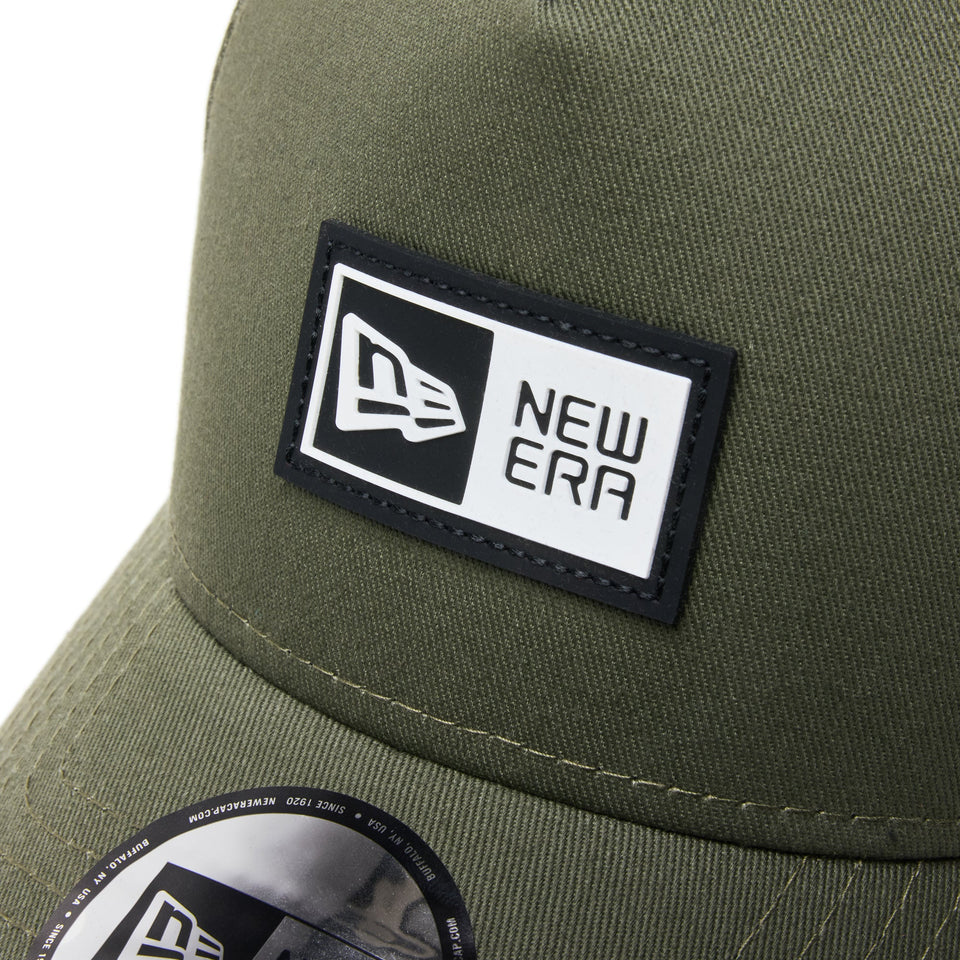 9FORTY A - Frame Rubber Patch ボックスロゴ ニューオリーブ - 14307518 - OSFM | NEW ERA ニューエラ公式オンラインストア