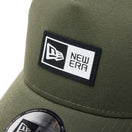 9FORTY A - Frame Rubber Patch ボックスロゴ ニューオリーブ - 14307518 - OSFM | NEW ERA ニューエラ公式オンラインストア