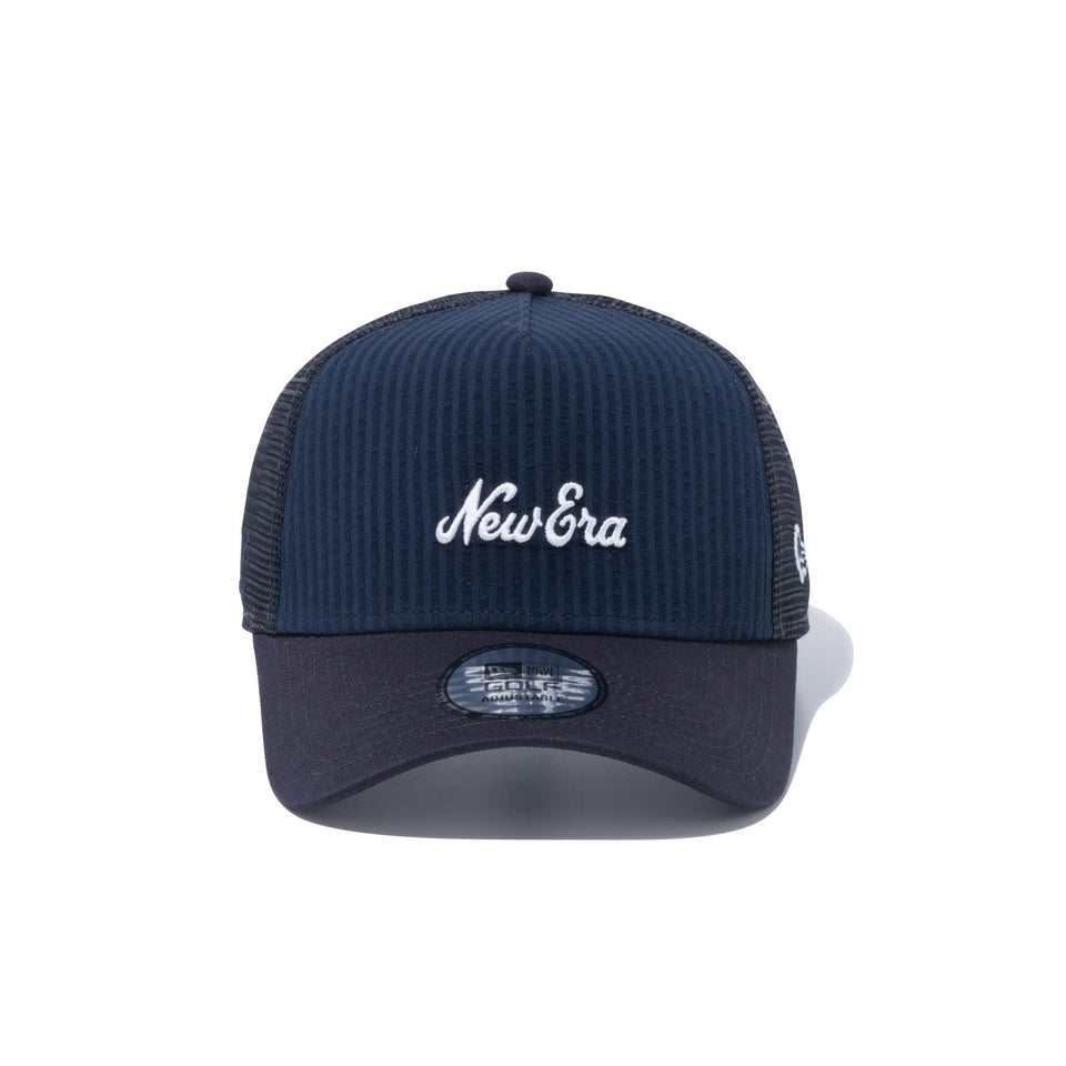 【ゴルフ】9FORTY A-Frame トラッカー Seersucker ネイビー - 14109236-OSFM | NEW ERA ニューエラ公式オンラインストア