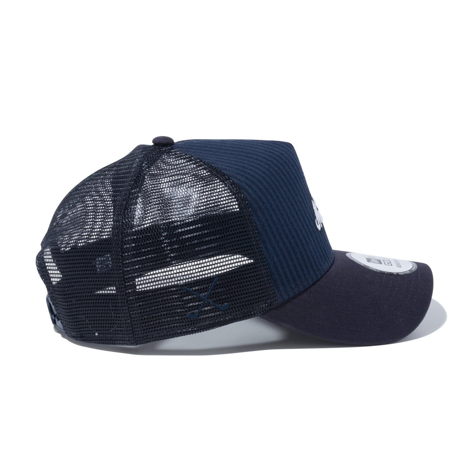 【ゴルフ】9FORTY A-Frame トラッカー Seersucker ネイビー - 14109236-OSFM | NEW ERA ニューエラ公式オンラインストア