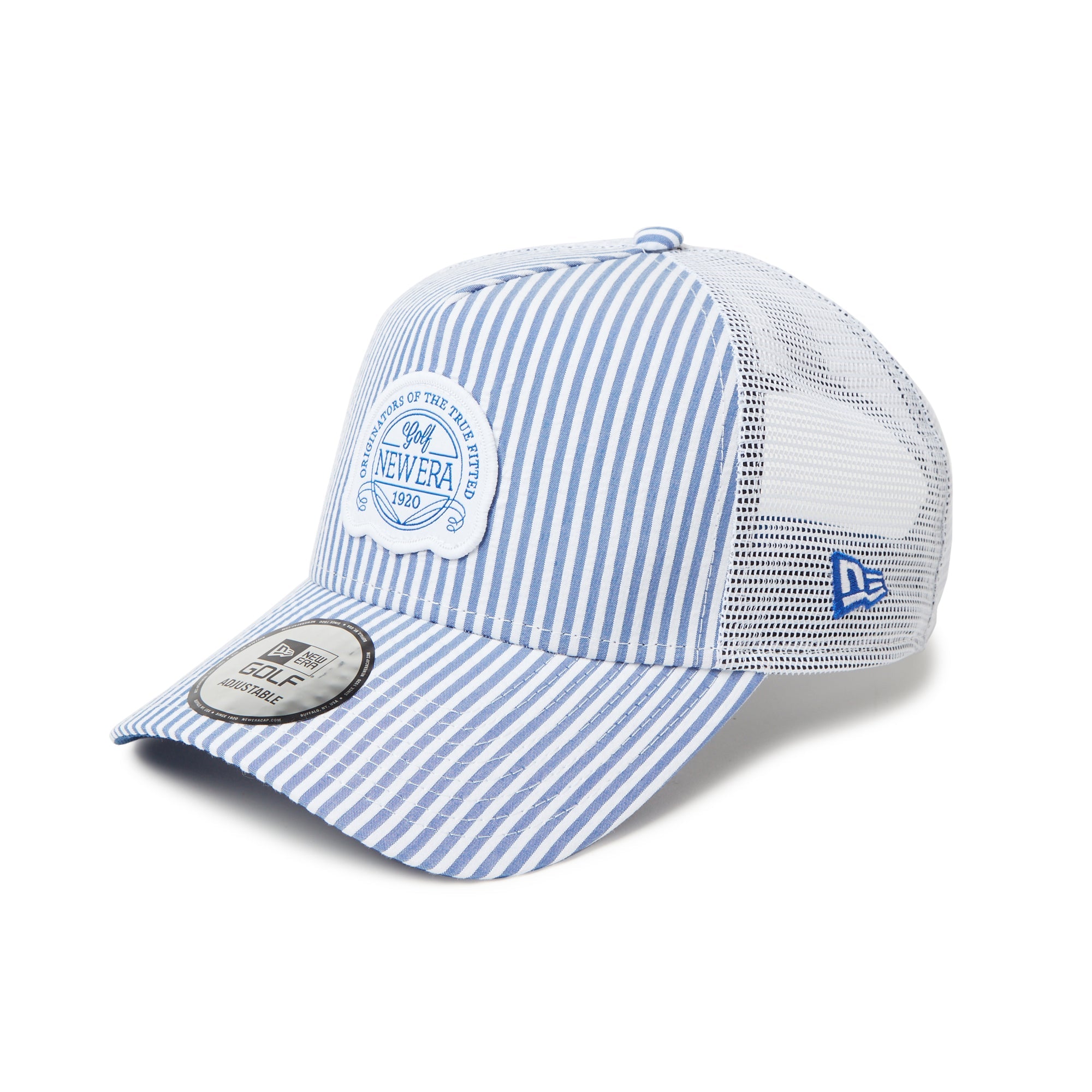 マルディーレ　④ 9FORTY A-Frame トラッカー Seersucker ブルーストライプ