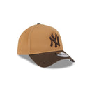 9FORTY A - Frame Shade Wash ニューヨーク・ヤンキース ウィート ウォルナットバイザー - 14694470 - OSFM | NEW ERA ニューエラ公式オンラインストア