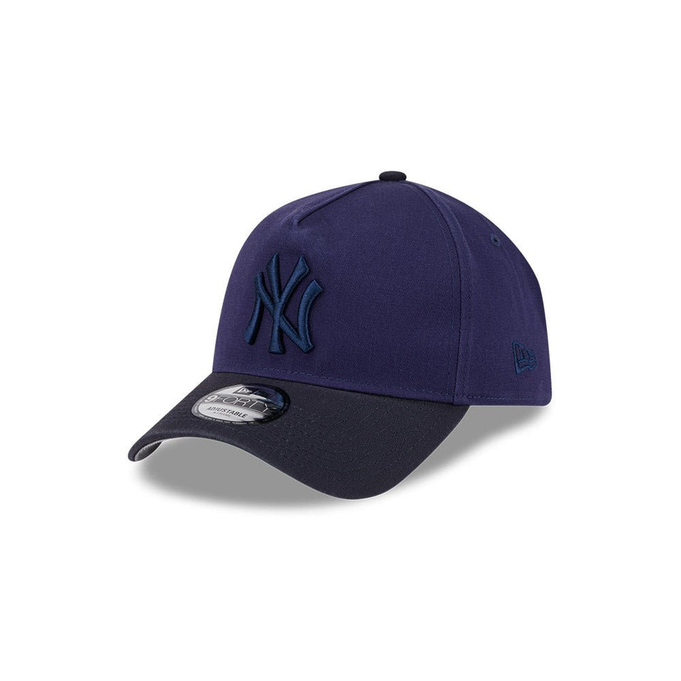 9FORTY A - Frame Shade Wash ニューヨーク・ヤンキース ライトネイビー ネイビーバイザー - 14694472 - OSFM | NEW ERA ニューエラ公式オンラインストア