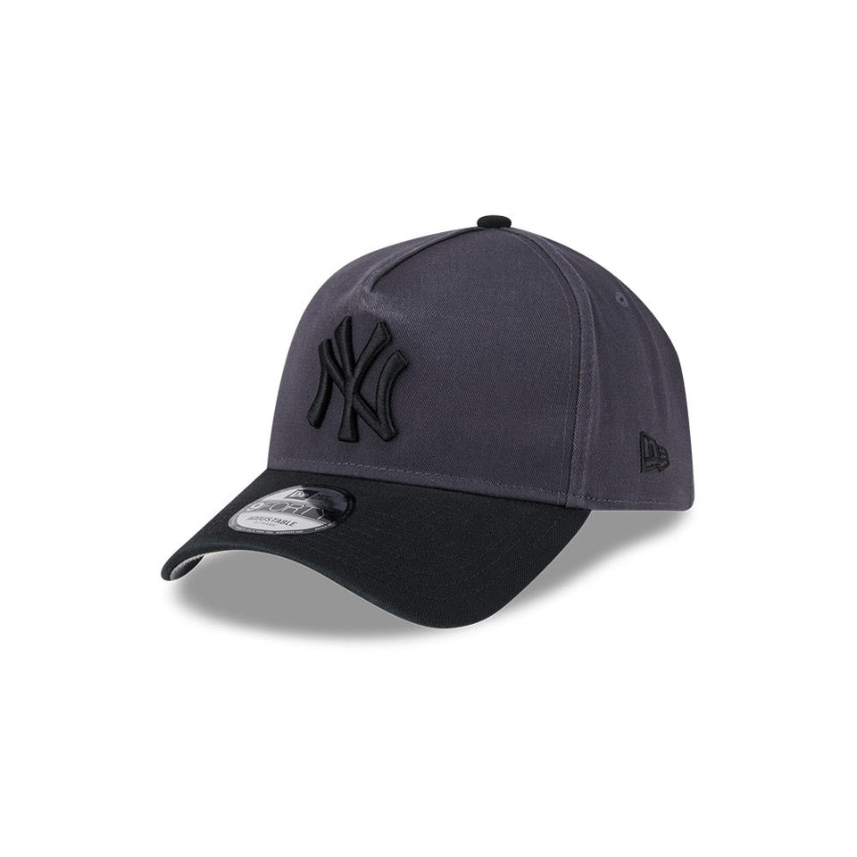 9FORTY A - Frame Shade Wash ニューヨーク・ヤンキース グラファイト ブラックバイザー - 14694473 - OSFM | NEW ERA ニューエラ公式オンラインストア