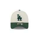 9FORTY A - Frame Side Script ロサンゼルス・ドジャース クロームホワイト × ダークグリーン - 14628819 - OSFM | NEW ERA ニューエラ公式オンラインストア