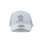 【ゴルフ】9FORTY A - Frame トラッカー Skull ホワイト - 14109230 - OSFM | NEW ERA ニューエラ公式オンラインストア