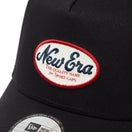 【ゴルフ】9FORTY A - Frame Stretch Cotton Washable オーバルロゴ ブラック - 14326302 - OSFM | NEW ERA ニューエラ公式オンラインストア