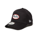 【ゴルフ】9FORTY A - Frame Stretch Cotton Washable オーバルロゴ ブラック - 14326302 - OSFM | NEW ERA ニューエラ公式オンラインストア