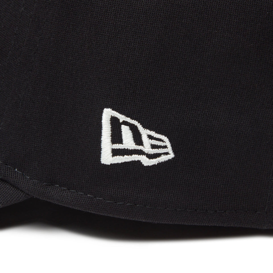 【ゴルフ】9FORTY A - Frame Stretch Cotton Washable オーバルロゴ ブラック - 14326302 - OSFM | NEW ERA ニューエラ公式オンラインストア