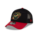 9FORTY A - Frame トラッカー Teenage Mutant Ninja Turtles ティーンエイジ・ミュータント・ニンジャ・タートルズ Pizza Time ブラック/レッド - 14875617-OSFM | NEW ERA ニューエラ公式オンラインストア