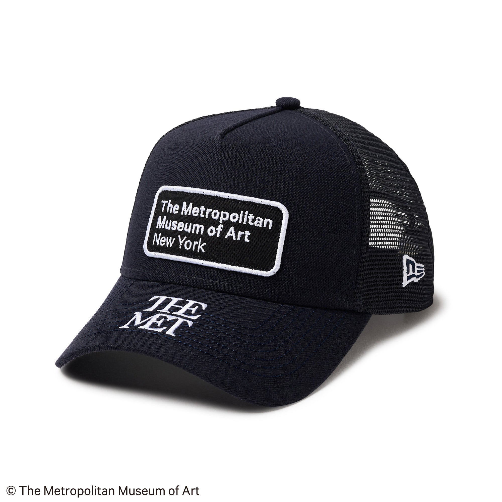 9FORTY A-Frame トラッカー The Met バイザーロゴ ネイビー
