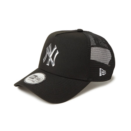 【M】ニューエラ　ブラック　ヤンキース　9FORTY 9FORTY A-Frame MLB Slate Blue Undervisor ニューヨーク
