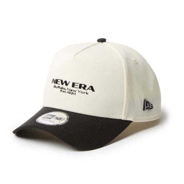 9FORTY A-Frame TPU Logo Metal Flag クローム/ブラック