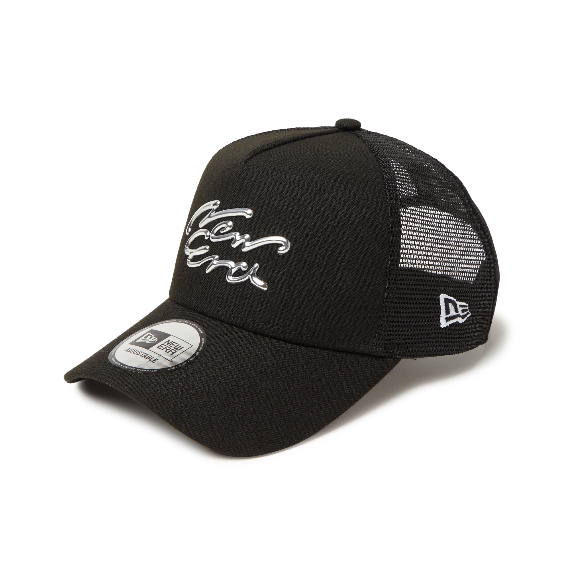 9FORTY A-Frame トラッカー TPU Logo NEW ERA ブラック