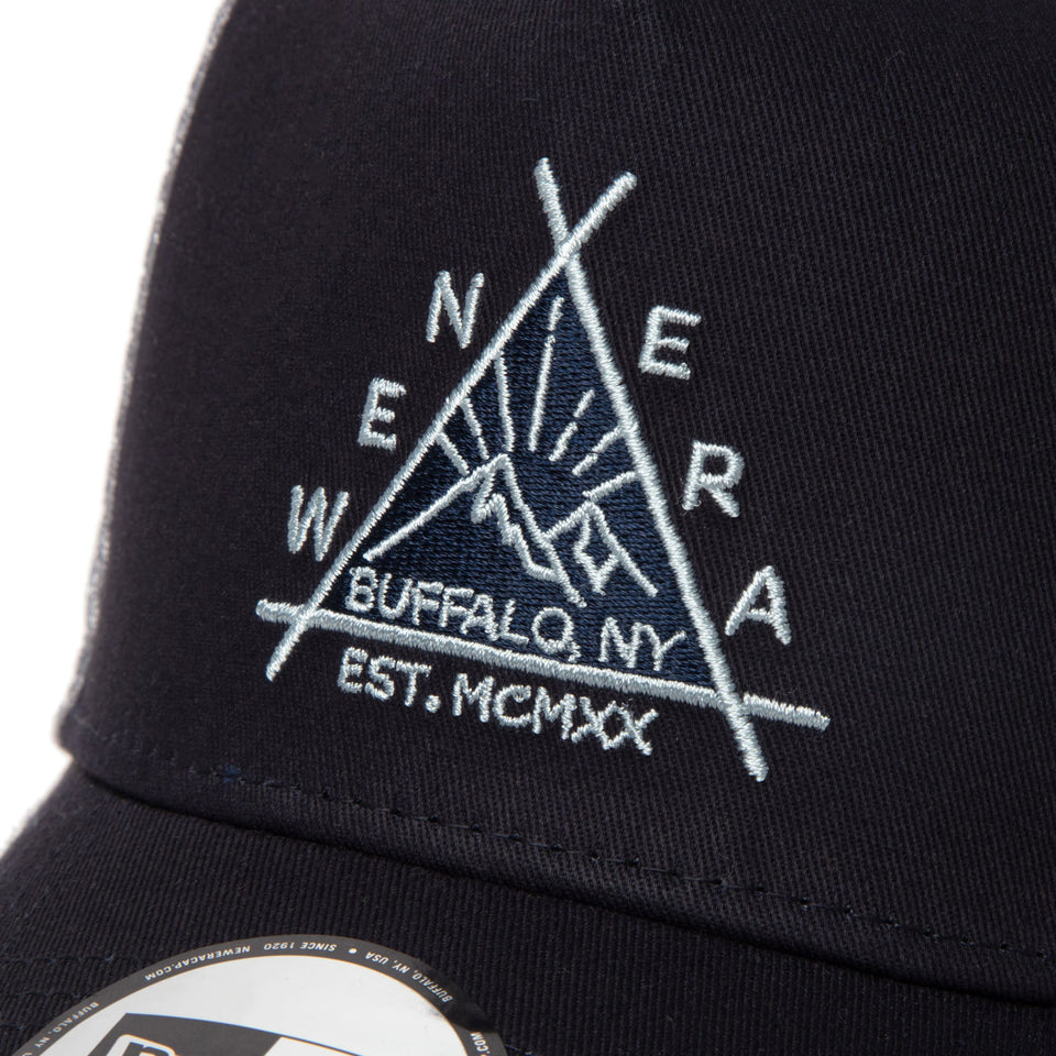 9FORTY A - Frame トラッカー Triangle Logo ネイビー | アウトドア - 14392228 - OSFM | NEW ERA ニューエラ公式オンラインストア