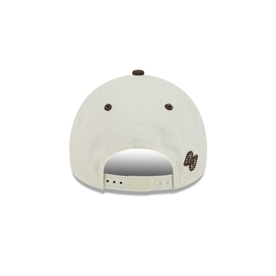 9FORTY A - Frame Walnut Paisley デトロイト・タイガース クロームホワイト ウォルナットバイザー - 14694464 - OSFM | NEW ERA ニューエラ公式オンラインストア