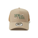 9FORTY A - Frame トラッカー Wind Logo ブリティッシュカーキ - 14388592 - OSFM | NEW ERA ニューエラ公式オンラインストア