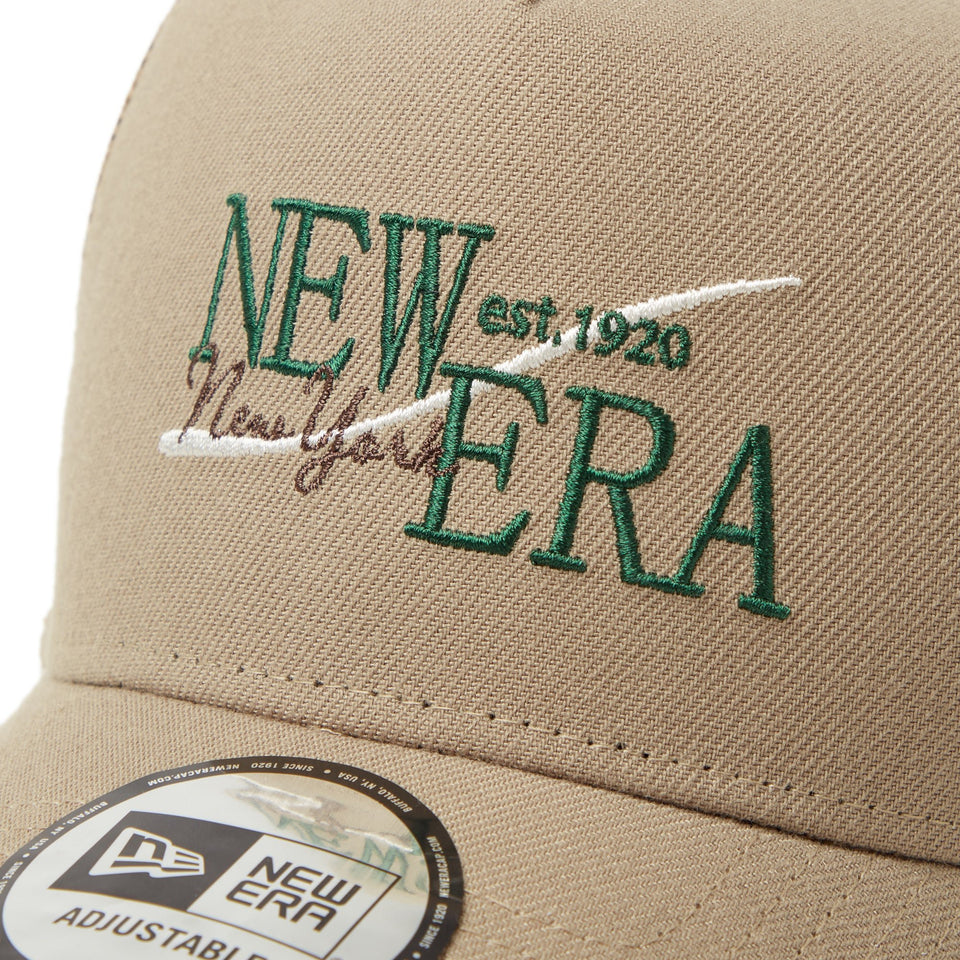 【9FORTY A-Frame】フィラデルフィア・フィリーズ　カーキ 9forty-a-frame-wind-logo-