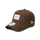 9FORTY A - Frame Woven Patch ウォルナット - 14307482 - OSFM | NEW ERA ニューエラ公式オンラインストア