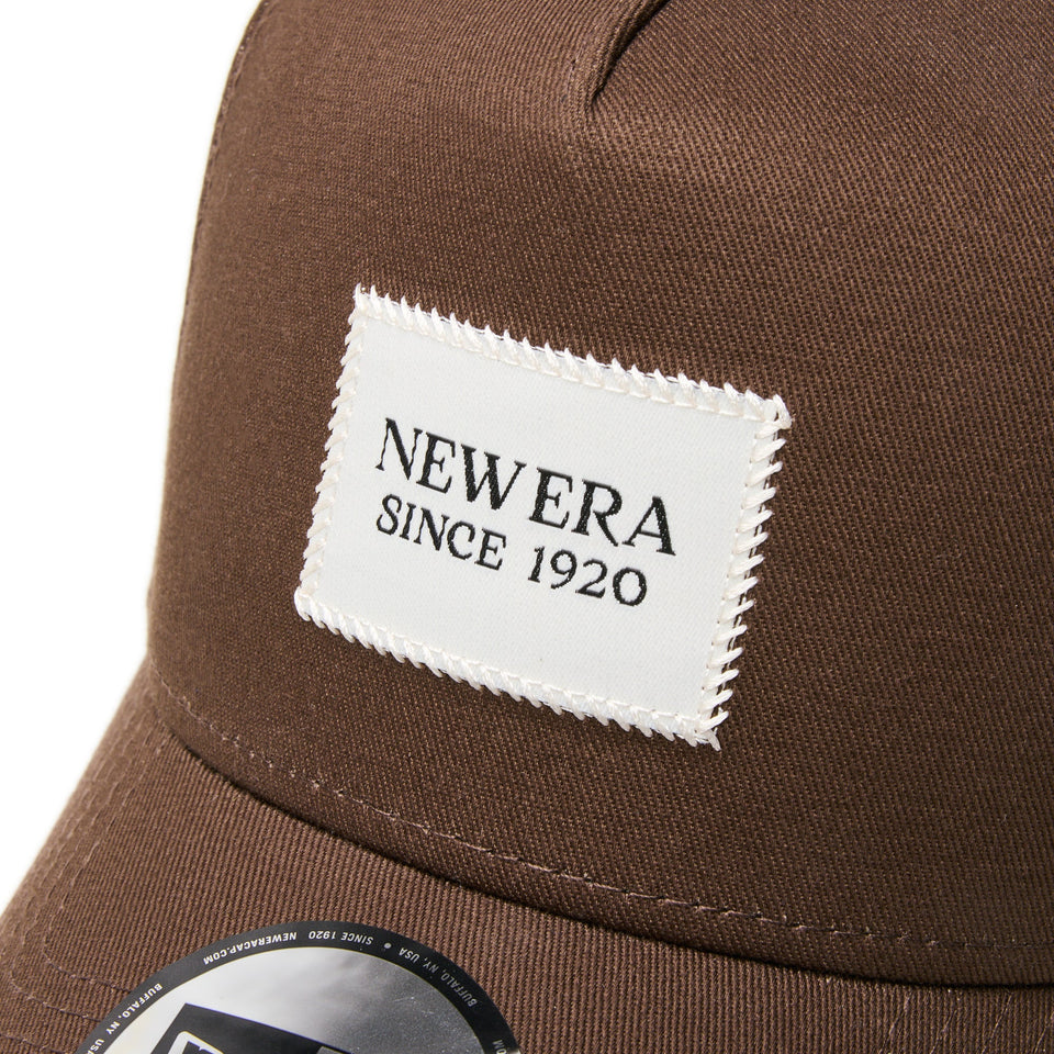 9FORTY A - Frame Woven Patch ウォルナット - 14307482 - OSFM | NEW ERA ニューエラ公式オンラインストア