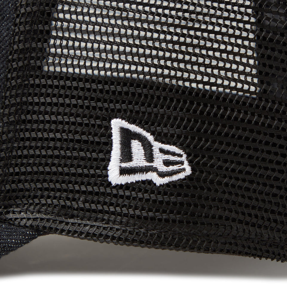 9FORTY A - Frame トラッカー Woven Patch ブラックデニム - 14388633 - OSFM | NEW ERA ニューエラ公式オンラインストア
