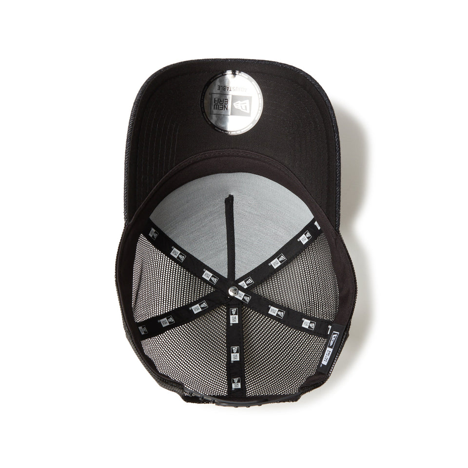 9FORTY A - Frame トラッカー Woven Patch ブラックデニム - 14388633 - OSFM | NEW ERA ニューエラ公式オンラインストア