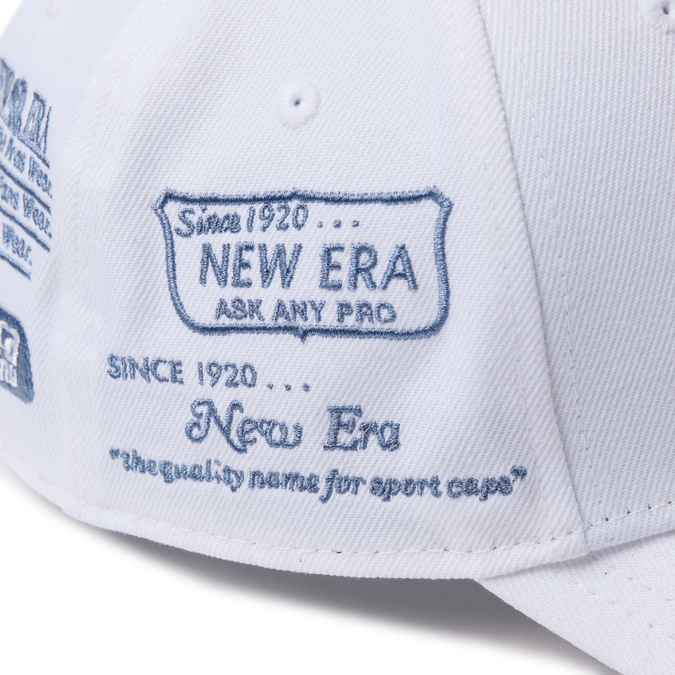 9FORTY Archive Logo ホワイト | ゴルフ - 14669087 - OSFM | NEW ERA ニューエラ公式オンラインストア