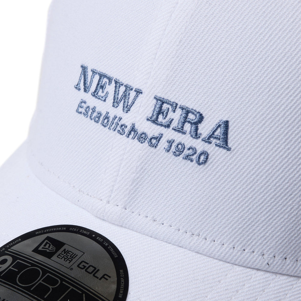 9FORTY Archive Logo ホワイト | ゴルフ - 14669087 - OSFM | NEW ERA ニューエラ公式オンラインストア