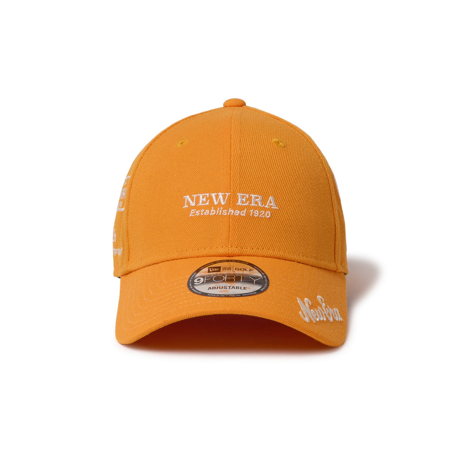9FORTY Archive Logo Rゴールド | ゴルフ - 14669089 - OSFM | NEW ERA ニューエラ公式オンラインストア