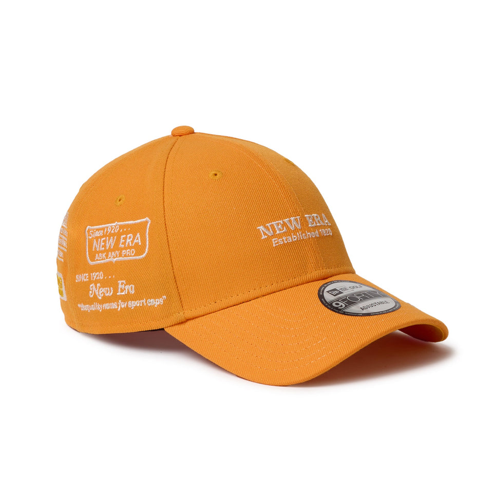 9FORTY Archive Logo Rゴールド | ゴルフ - 14669089 - OSFM | NEW ERA ニューエラ公式オンラインストア