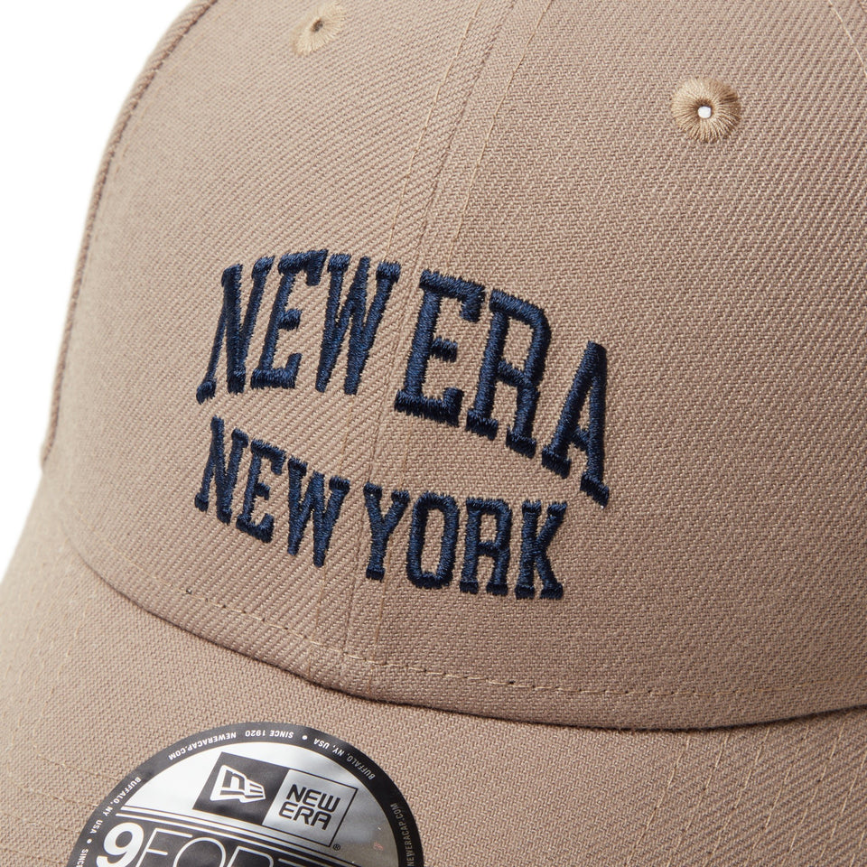 9FORTY College Logo ブリティッシュカーキ - 14388682 - OSFM | NEW ERA ニューエラ公式オンラインストア