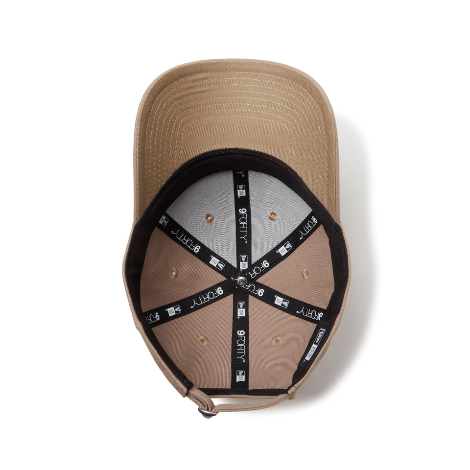 9FORTY College Logo ブリティッシュカーキ - 14388682 - OSFM | NEW ERA ニューエラ公式オンラインストア