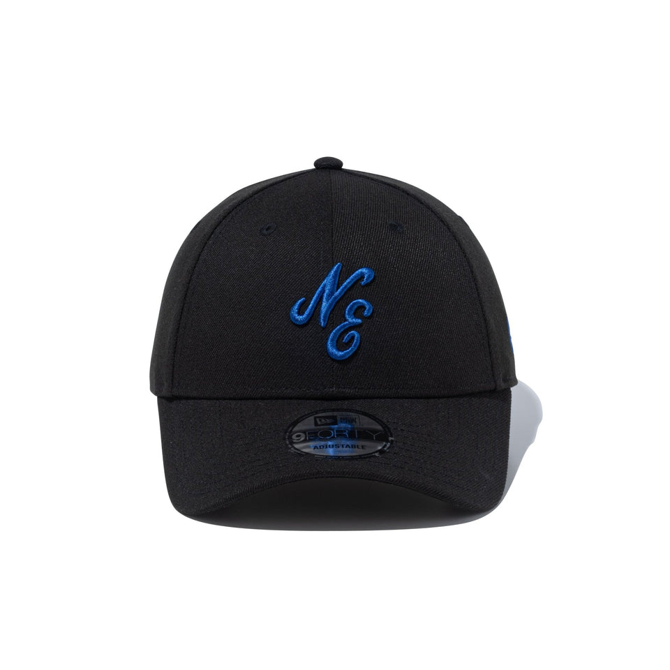 9FORTY Color Variation クラシックロゴ ブラック × ブルー - 14909279-OSFM | NEW ERA ニューエラ公式オンラインストア